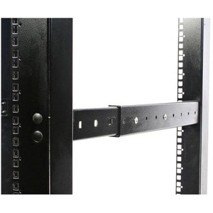 StarTech.com 36U Adjustable 4 Post Server Equipment Open Frame Rack Cabinet~ - Steel - 450.87 kg Maximum Weight Capacity