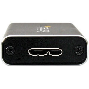 StarTech.com M.2 SATA external SSD enclosure - USB 3.0 with UASP - USB 3.0 to SATA III M.2 solid state drive enclosure wit