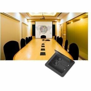 Kramer TBUS-1Axl(B) Cable Organizer - Black - Table Box