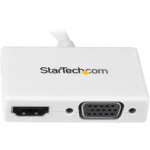StarTech.com Adattatore Mini DisplayPort a HDMI e VGA - Convertitore audio/video da viaggio mDP 2 in 1 - 1920x1200 / 1080p