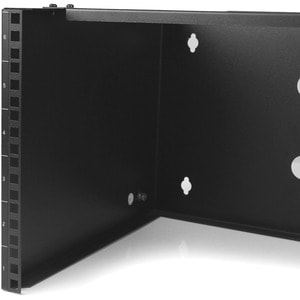 StarTech.com 6U Wall Mount Rack, 14in Deep, 19 inch Wall Mount Network Rack, Wall Mounting Patch Panel Bracket for Switch/