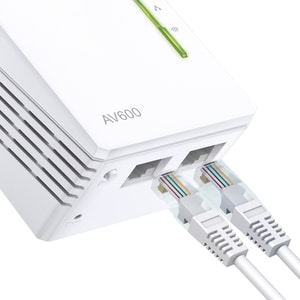 TP-Link TL-WPA4220 IEEE 802.11n 300 Mbit/s Wireless Range Extender - 300 m Maximum Outdoor Range - 2 x Network (RJ-45) - E