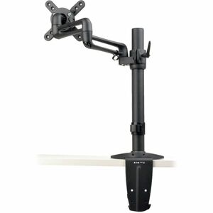 Eaton Tripp Lite Series Full Motion Flex Arm Desk Clamp for 13" to 27" Monitors - 22 lb Load Capacity - Steel, Metal - Black"