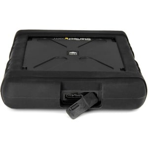 StarTech.com Drive Enclosure SATA - USB 3.0 Micro-B Host Interface - UASP Support External - Black - Hot Swappable Bays - 