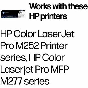HP 201A Laserdruck Tonerkartusche - Schwarz - Original - 1 Each - Laserdruck - 1er Pack