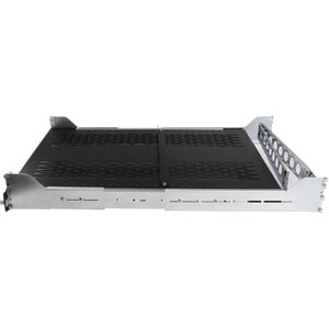 StarTech.com 2U Vented Sliding Rack Shelf w/ Cable Management Arm & 27.7 to 31.6in Adjustable Mounting Depth - 110lbs / 50