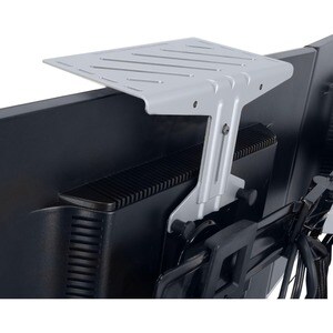 Ergotron Montageregal für Wandmontage-System, Videokonferenz-Kamera, Webcam, Display-Wagen - Silber - max. 907,2 g Traglas