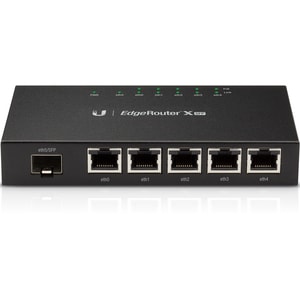 Ubiquiti Advanced Gigabit Ethernet Router - 5 Ports - 5 RJ-45 Port(s) - PoE Ports - 1 - Gigabit Ethernet - Desktop - 1 Year