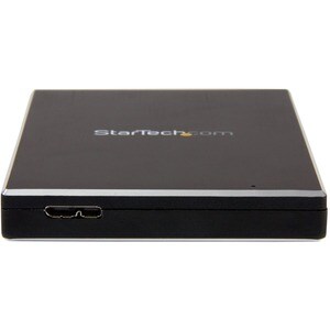 StarTech.com 2.5" External Hard Drive Enclosure - Supports UASP - Aluminum - USB 3.1 Enclosure - SSD/HDD Enclosure - Get r