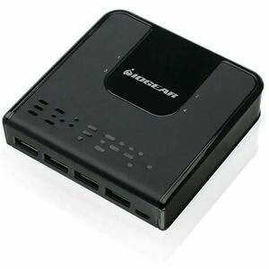 IOGEAR 4x4 USB 3.0 Peripheral Sharing Switch - USB 3.0 Type B - External - 4 USB Port(s) - 4 USB 3.0 Port(s) - PC, Mac, Linux