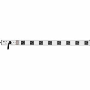 Eaton Tripp Lite Series 8-Outlet Vertical Power Strip, 120V, 15A, 10 ft. (3.05 m) Cord, 5-15P, 24 in. - NEMA 5-15P - 8 x N