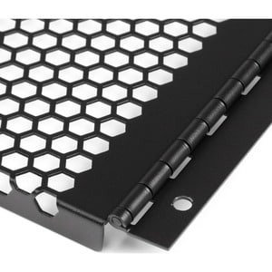 StarTech.com Blanking Panel - 4U - Vented - Hinged Rack Panel - 19in - TAA Compliant - Hassle-free Installation - Filler P