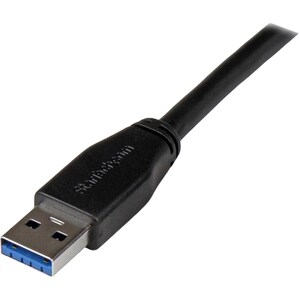 StarTech.com 5m 15 ft Active USB 3.0 (5Gbps) USB-A to USB-B Cable - M/M - USB A to B Cable - USB 3.2 Gen 1 - Connect USB 3