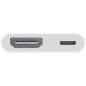 Apple HDMI/Lightning Cable A/V - Cable for Dispositivo de audio/vídeo, iPod, iPad, iPhone, TV, Proyector - Admite hasta192