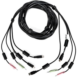 Vertiv AVOCENT KVM Cable - 10 ft (3.05 m) KVM Cable for Switch, Keyboard/Mouse, Audio/Video Device - First End: USB, HDMI 