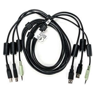 Vertiv AVOCENT KVM Cable - 6 ft (1.83 m) KVM Cable for Keyboard/Mouse, Audio Device, Switch - First End: 1 x Mini-phone St