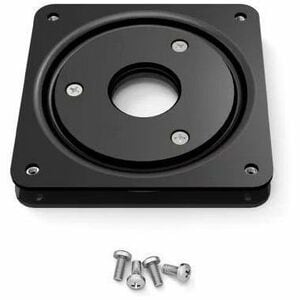 Compulocks VESA Rotating Plate Black - 100mm x 100mm VESA compatible, High grade aluminum construction, Rotates between Po