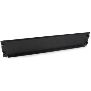 StarTech.com Blanking Panel - 2U - 19in - Tool-less - Steel - Black - TAA Compliant - Blank Rack Panel - Filler Panel - Al
