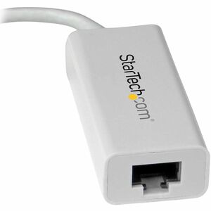 StarTech.com Adaptador de Red Ethernet Gigabit USB-C - Blanco - Compatible con Puertos Thunderbolt 3 - Adaptador LAN USB T