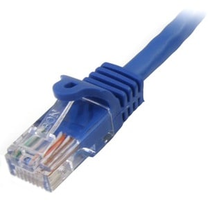 StarTech.com 3 m Blue Cat5e Snagless RJ45 UTP Patch Cable - 3m Patch Cord - First End: 1 x RJ-45 Network - Male - Second E