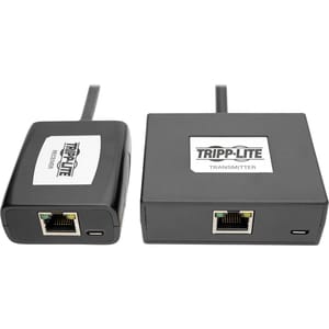Tripp Lite Display Port to HDMI Over Cat5/6 Video Extender Transmittor & Receiver - 1 Input Device - 1 Output Device - 150