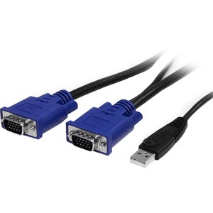 16 Port Rackmount USB KVM Switch Kit with OSD and Cables - 1U (SV1631DUSBUK)