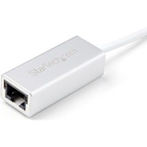 StarTech.com USB 3.0 to Gigabit Network Adapter - Silver - Sleek Aluminum Design for MacBook, Chromebook or Tablet - Nativ