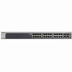 Netgear Prosafe XS728T Ethernet Switch - 28 Ports - Manageable - 10 Gigabit Ethernet - 10GBase-T, 10GBase-X - 3 Layer Supp