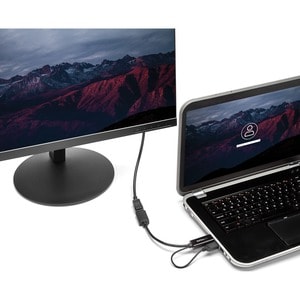 StarTech.com 4K 30Hz HDMI to DisplayPort Video Adapter w/ USB Power - 6 in - HDMI 1.4 (Male) to DP 1.2 (Female) Active Mon