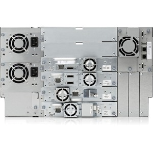 HPE StoreEver MSL6480 Tape Library - 0 x Drive/80 x Cartridge Slot - 6U - Rack-mountable - LTO-6 (Read/Write), LTO-5 (Read