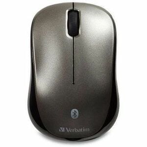 Verbatim Bluetooth Wireless Tablet Multi-Trac Blue LED Mouse - Graphite - Blue LED/Optical - Wireless - Bluetooth - 1600 d