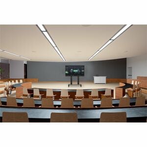 SmartMount® SR598 Flachbildschirm-Wagen - TAA-konform - 136,08 kg Belastbarkeit - 4 Rollen - 101,60 mm Rollengröße - Plast