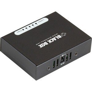 Black Box USB-Powered Gigabit 4-Port Switch with EU Power Supply - 4 Ports - Gigabit Ethernet - 10/100/1000Base-TX - 2 Lay