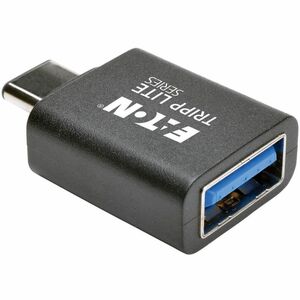 Eaton Tripp Lite Series USB-C to USB-A Adapter (M/F), 3.2 Gen 1 (5 Gbps) - 1 x Type C Male USB - 1 x Type A Female USB - N