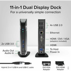 Plugable Multi-display retailer Docking Station USB 3.0