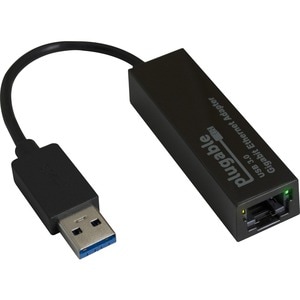Plugable USB to Ethernet Adapter, USB 3.0 to Gigabit Ethernet - Supports Windows 11, 10, 8.1, 7, XP, Linux, Chrome OS