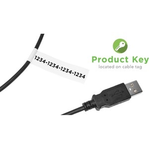 Plugable USB 2.0 Transfer Cable, Unlimited Use, Transfer Data Between 2 Windows PC's - Compatible with Windows 11, 10, 8.1