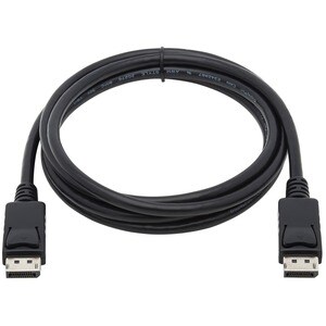 Tripp Lite P580-006 DisplayPort Cable with Latching Connectors, 4K 60 Hz (M/M), Black, 6 ft. (1.83 m). Cable length: 1.83 