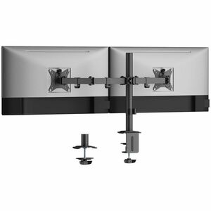 SIIG Dual Monitor Articulating Desk Mount - Fits 13" to 32" monitors - Max Load 19.8 lbs each - VESA Plate 75x75/100x100mm