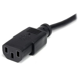 StarTech.com Cable de 6m de Alimentación de Computadora, NEMA 5-15P a C13, 10A 125V, 18AWG, Cable de Repuesto para Impreso