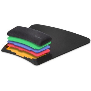 Kensington SmartFit Mouse Pad - Black - Gel - Stain Resistant, Odor Resistant, Skid Proof