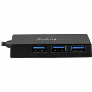 StarTech.com USB C Hub â€" 4 Port USB-C to USB-A (3x) and USB-C (1x) â€" Bus Powered USB Hub â€" USB Type C Hub â€" Port E