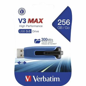 256GB Store 'n' Go V3 MAX USB 3.0 Flash Drive - 256 GB - Blue