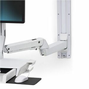 Ergotron StyleView Mounting Extension for Mounting Arm - White - Aluminium