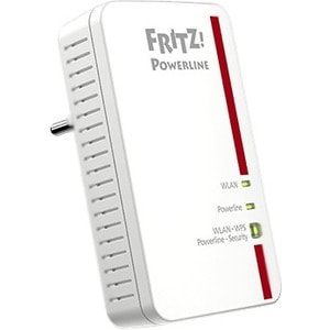 FRITZ! 1240E Powerline Netzwerkadapter - 1 x Netzwerk (RJ-45) - 1200 Mbit/s Stromleitung - Wireless LAN - IEEE 802.11n - 3