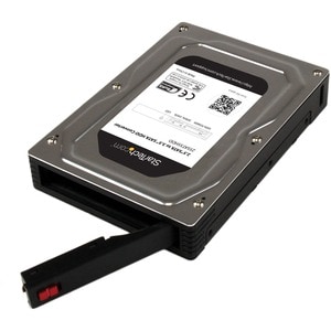 StarTech.com 2.5" to 3.5" SATA Aluminum Hard Drive Adapter Enclosure with SSD / HDD Height up to 12.5mm - Turn a 2.5" SATA