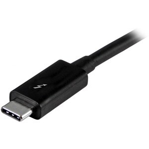 StarTech.com 1m (3.3ft) Thunderbolt 3 Cable, 20Gbps, 100W PD, 4K Video, Thunderbolt-Certified, Compatible w/ TB4/USB 3.2/D