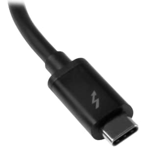 StarTech.com Data Transfer Adapter - 1 Pack - 1 x 24-pin USB Type C Thunderbolt 3 - Male - 1 x 20-pin Thunderbolt 2 - Fema