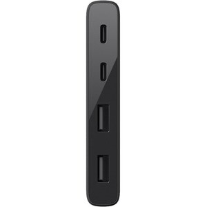 Belkin USB-Hub - USB-Typ C - 640 MB/s - Notebook, Tastatur, Maus, Flash-Laufwerk, Festplatte, Drucker - Extern - Schwarz -