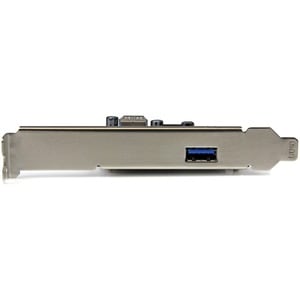 StarTech.com 2 Port USB 3.1 (10Gbps) Card - USB-A 1x External 1x Internal - PCIe USB 3.1 Card with Type-A - PCI Express - 